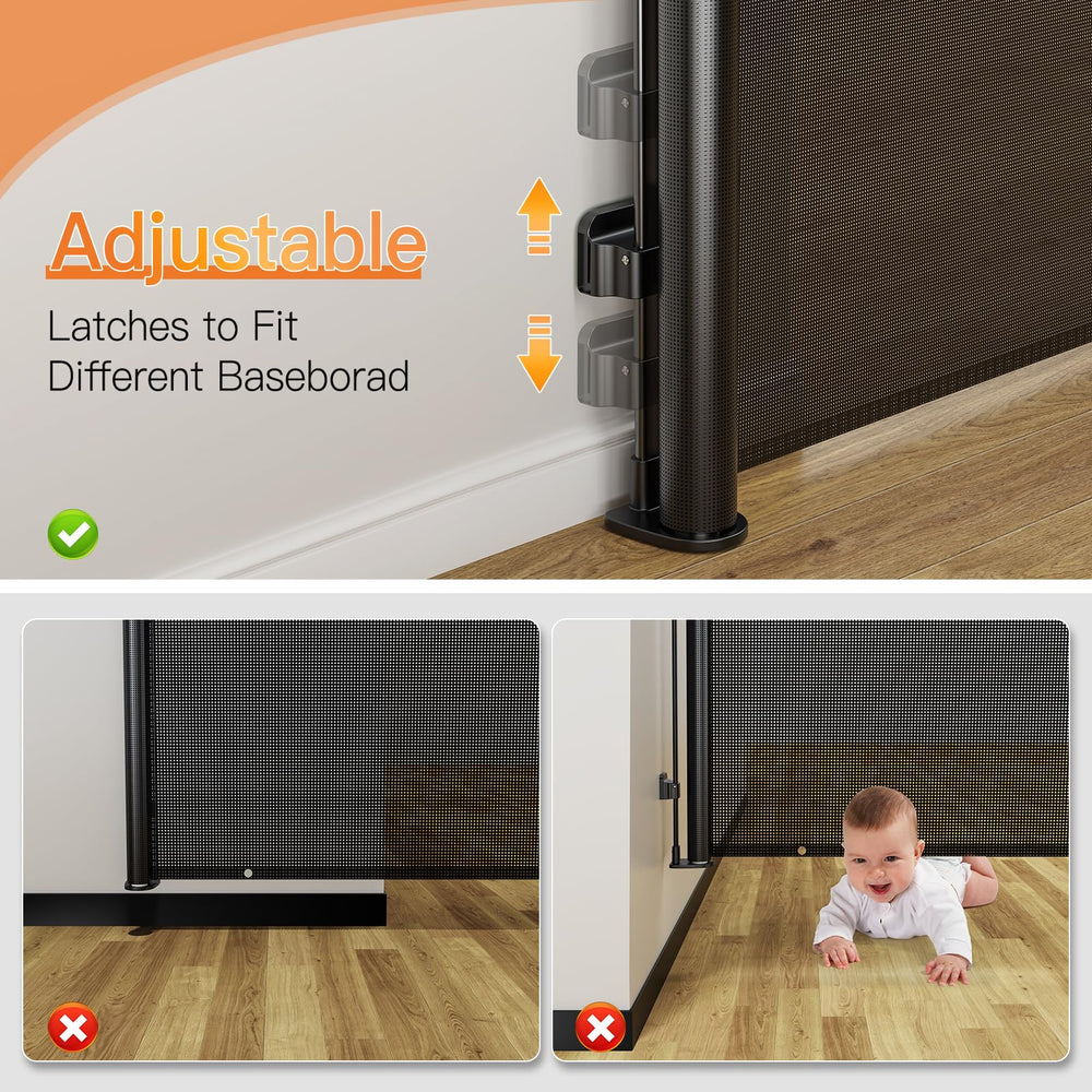Uamector top locking mechanism provides secure closure when closed.