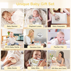 UAREHIBY elephant security blanket close-up offers comforting touch for newborns