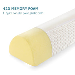 UBBCARE bed rail on mattress ensures snug, gap-free sleep area