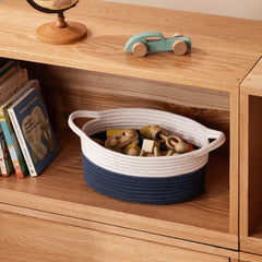 UBBCARE dog toy basket keeps pet toys neat and ready for playtime.