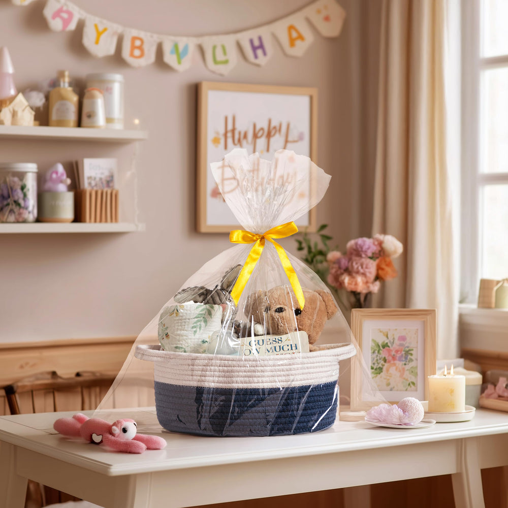 UBBCARE gift basket with fruits shows versatile gifting and easy organization.