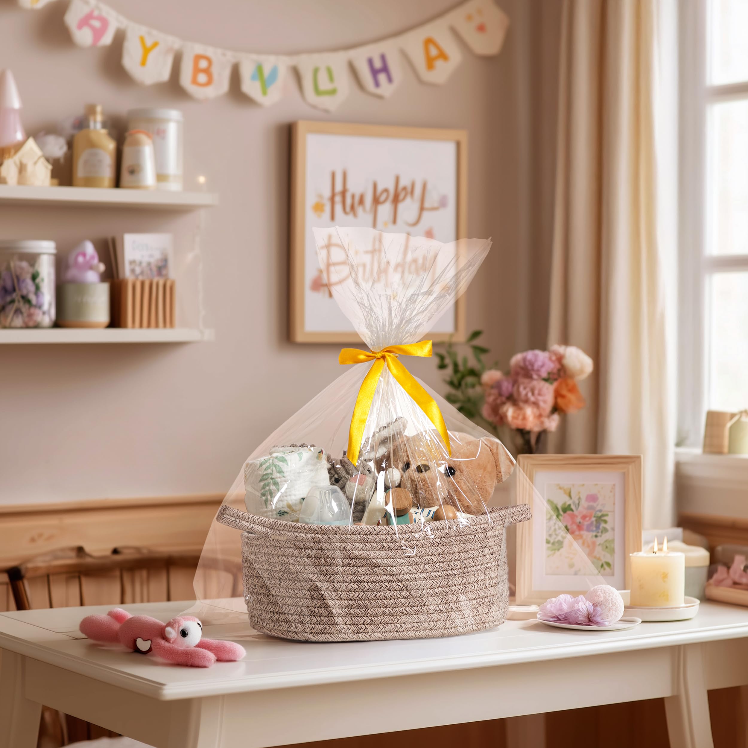 UBBCare oval shape basket adds charm and practical storage