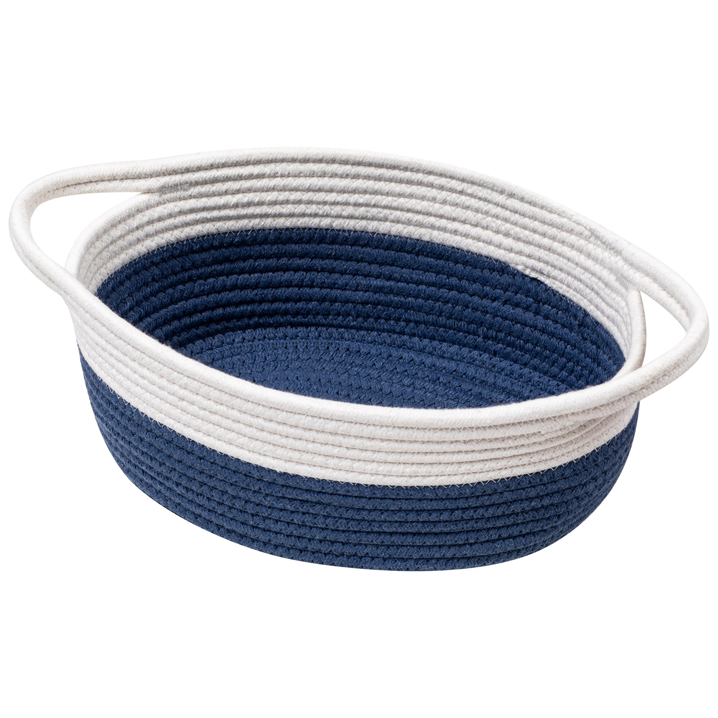 UBBCARE small woven basket for gifts with natural cotton rope texture, ideal for gifting and storage.
