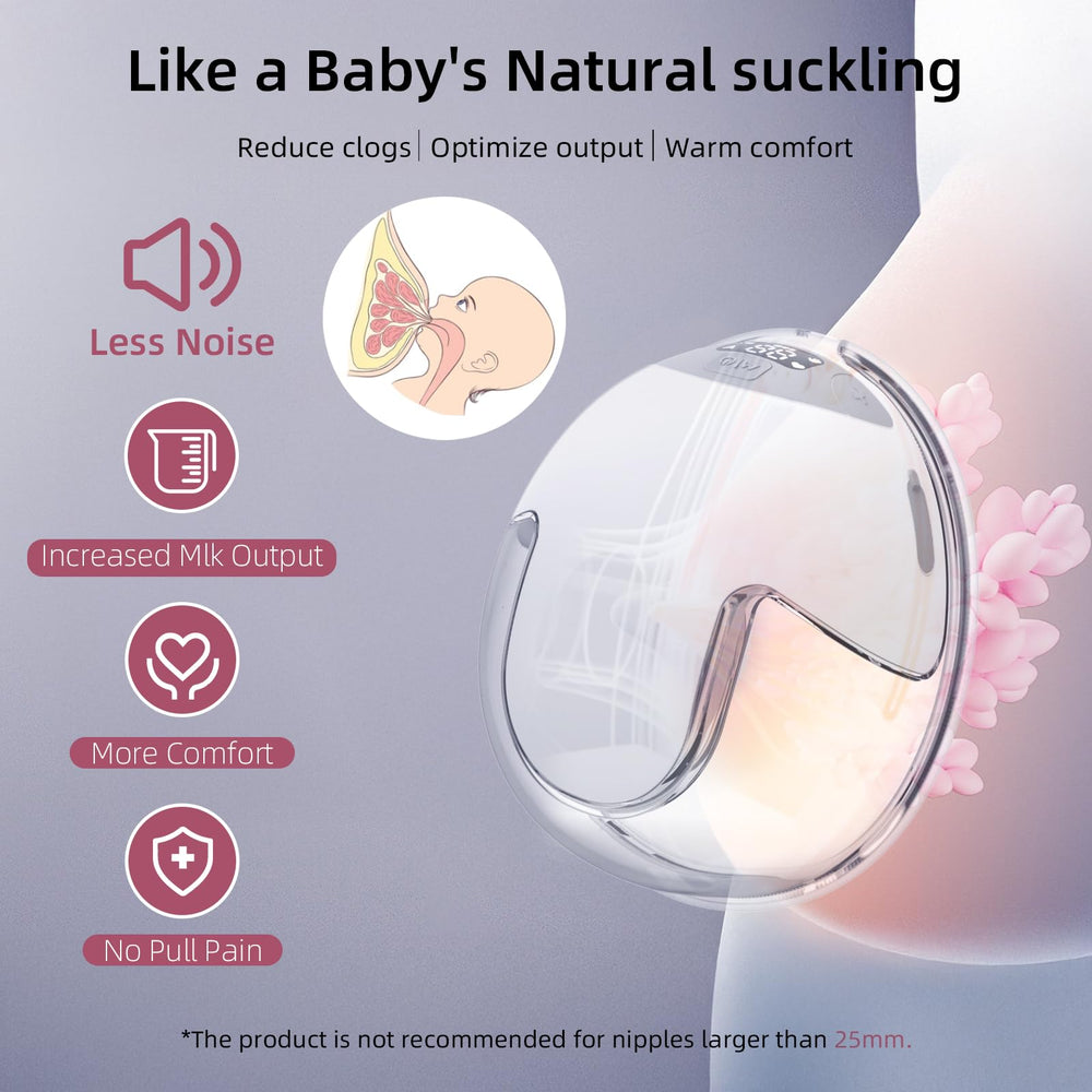 Ubeauty.Dbetter compact portable design fits in a bag for travel friendly pumping