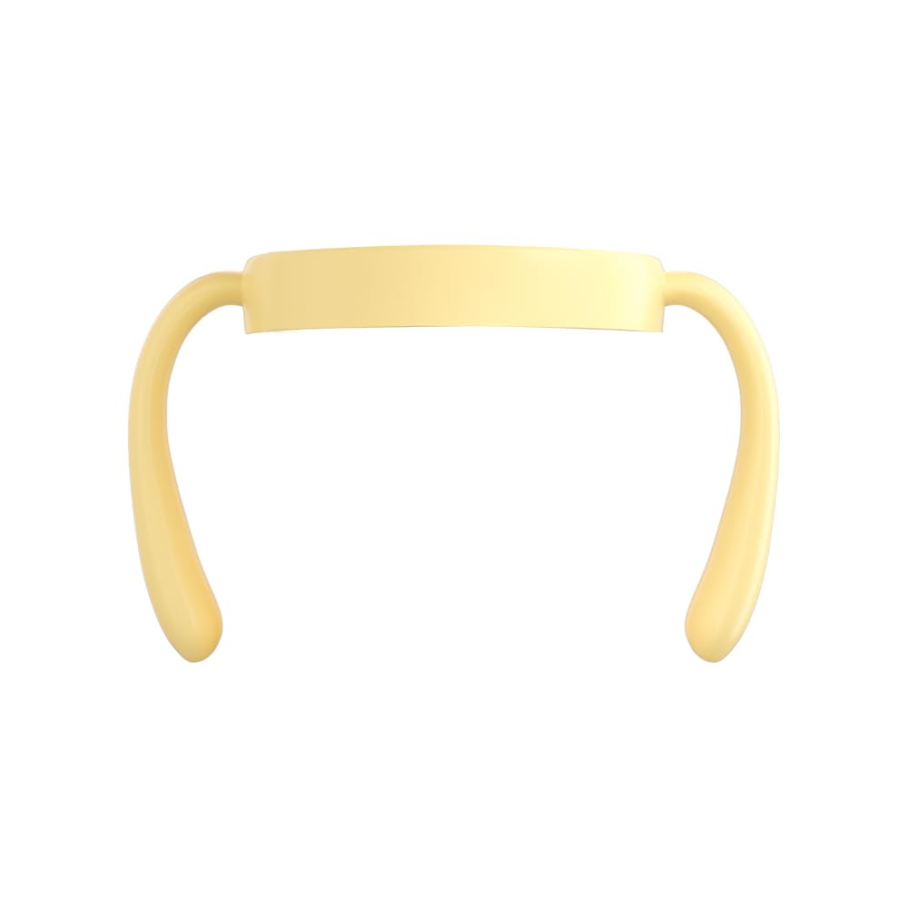 UBMOM rotary handles for Sippy Cup Banana, front view, easy grip replacement