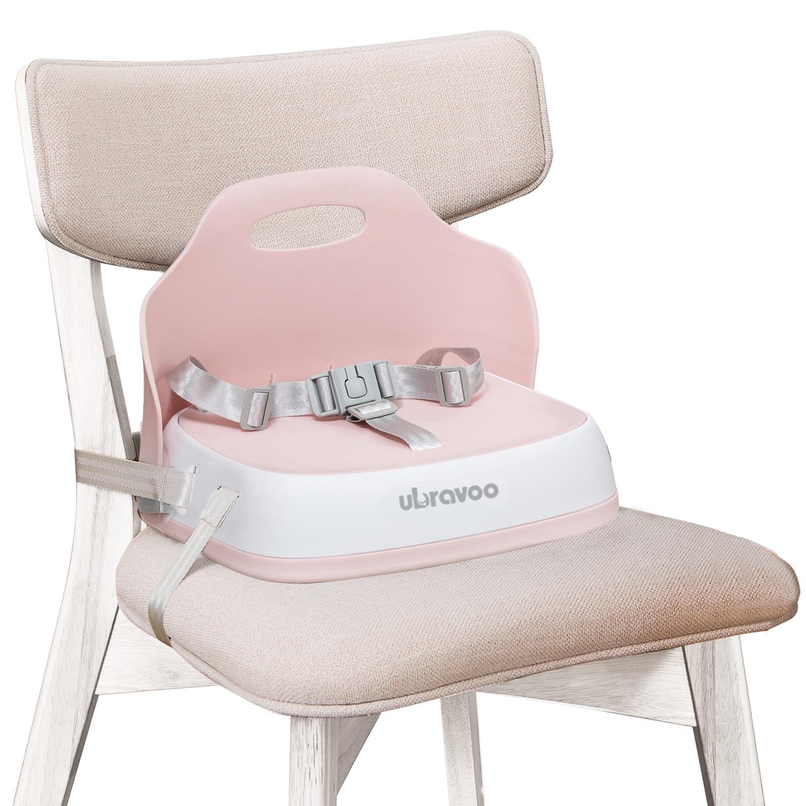 UBRAVOO age-range 6m to 3y pink booster seat