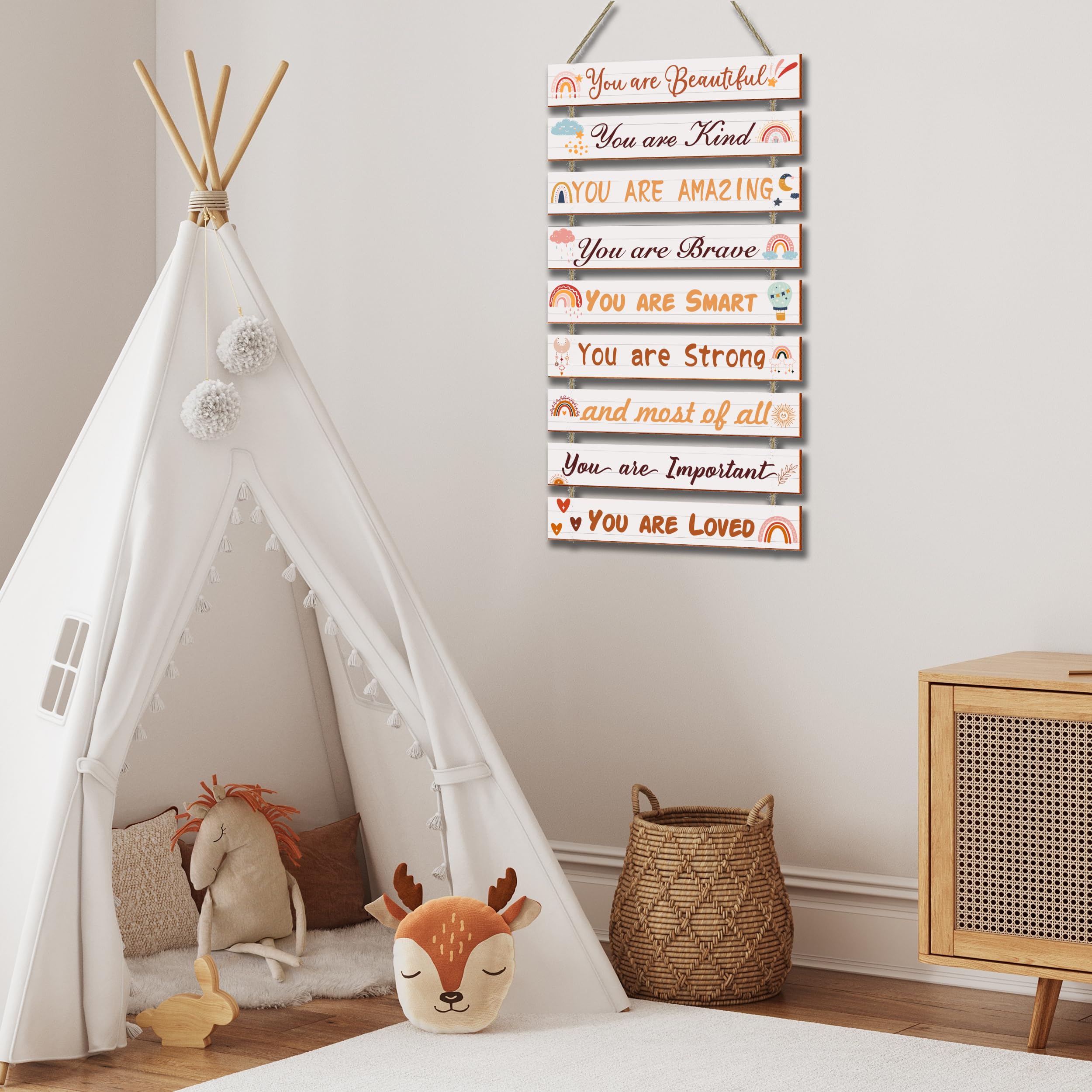 UBTKEY You are amazing plaque inspires confidence for everyday play