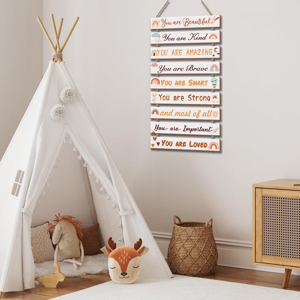 UBTKEY You are amazing plaque inspires confidence for everyday play