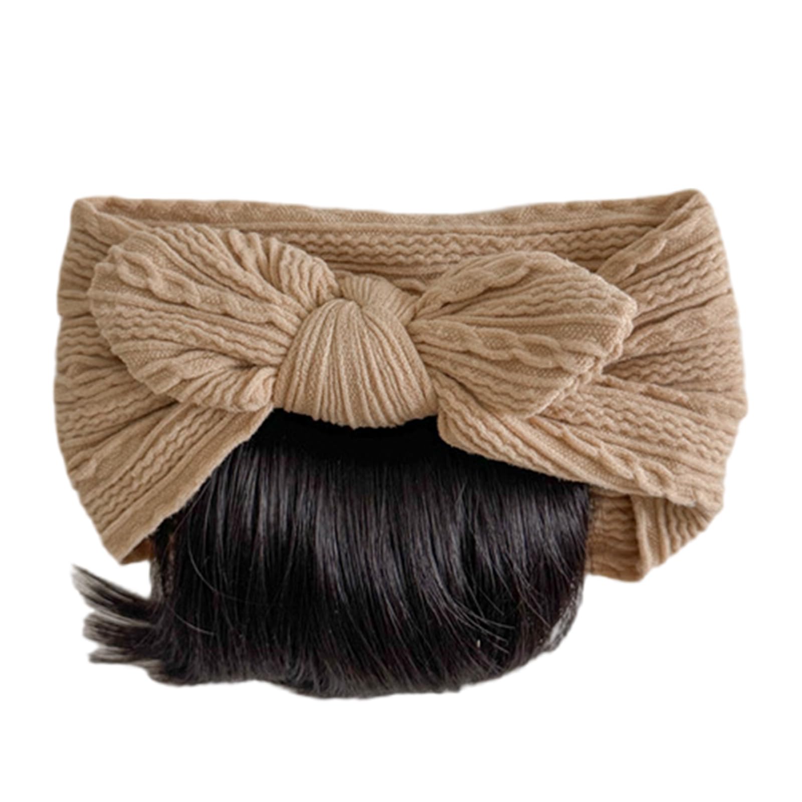 Ubxvamm newborn hairpiece with bowknot decor adds adorable 3D charm for photos