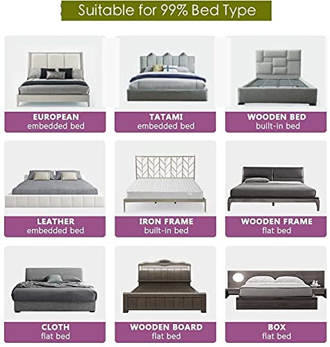 U/D soft padding wrap on rails, cushioned edges for safe contact.