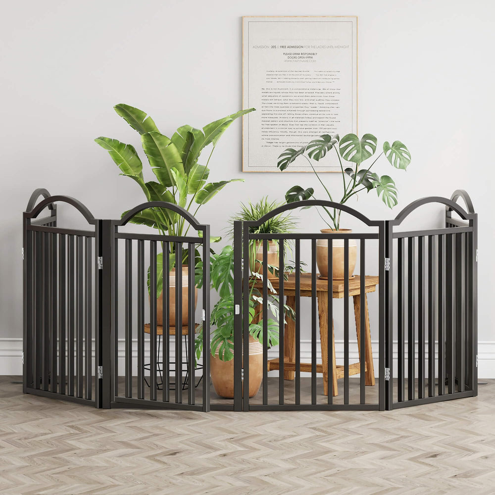 UDD folding storage keeps the gate compact for travel.