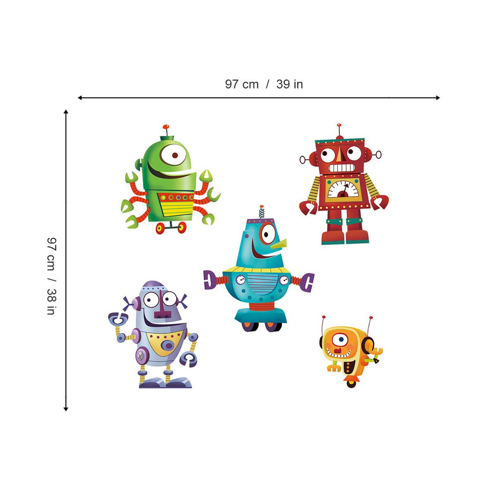 ufengke kid bedroom robots create a vibrant, inviting space.
