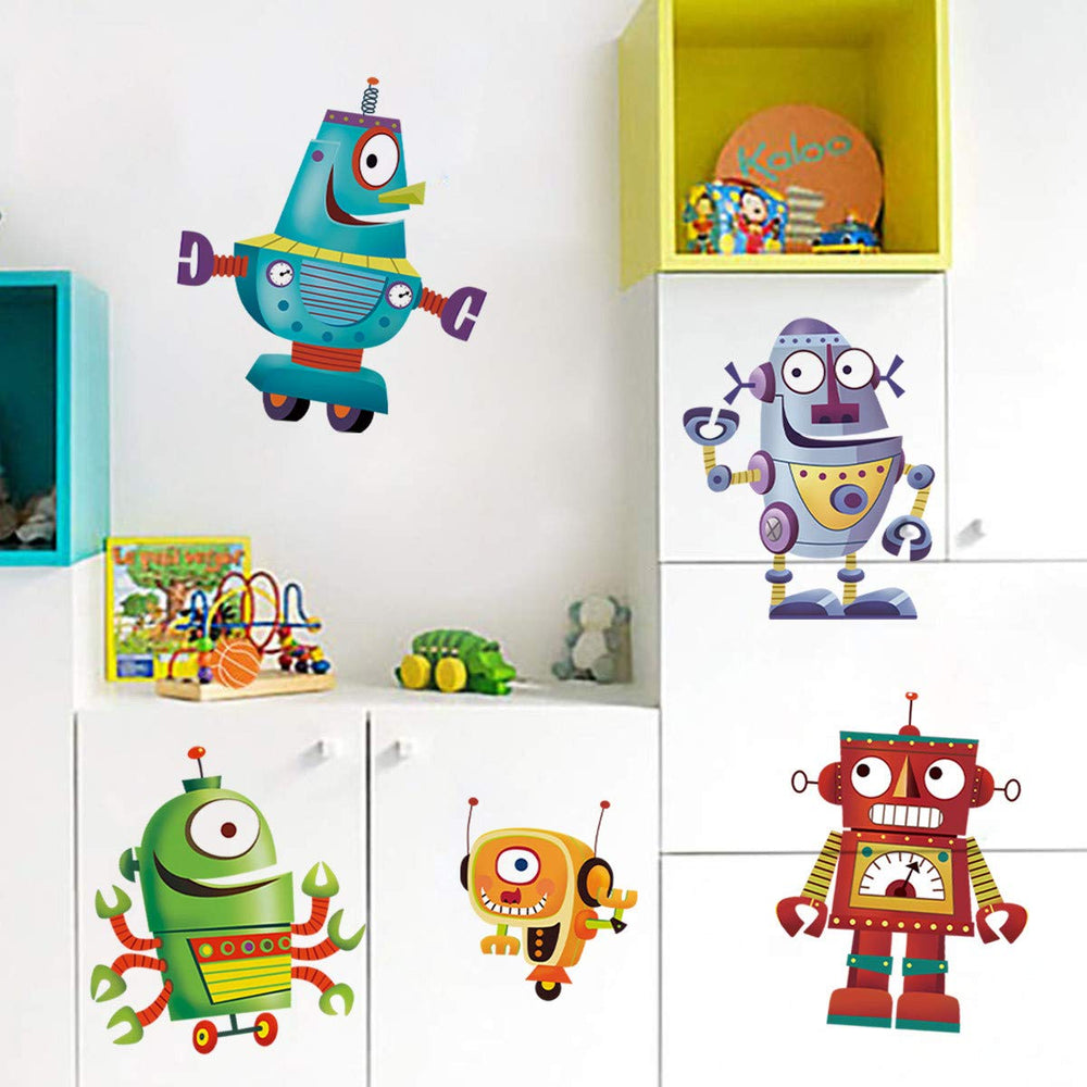 ufengke robots with vivid colors spark imagination in the playroom.