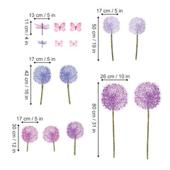 ufengke repositionable wall sticker can be removed without surface damage.