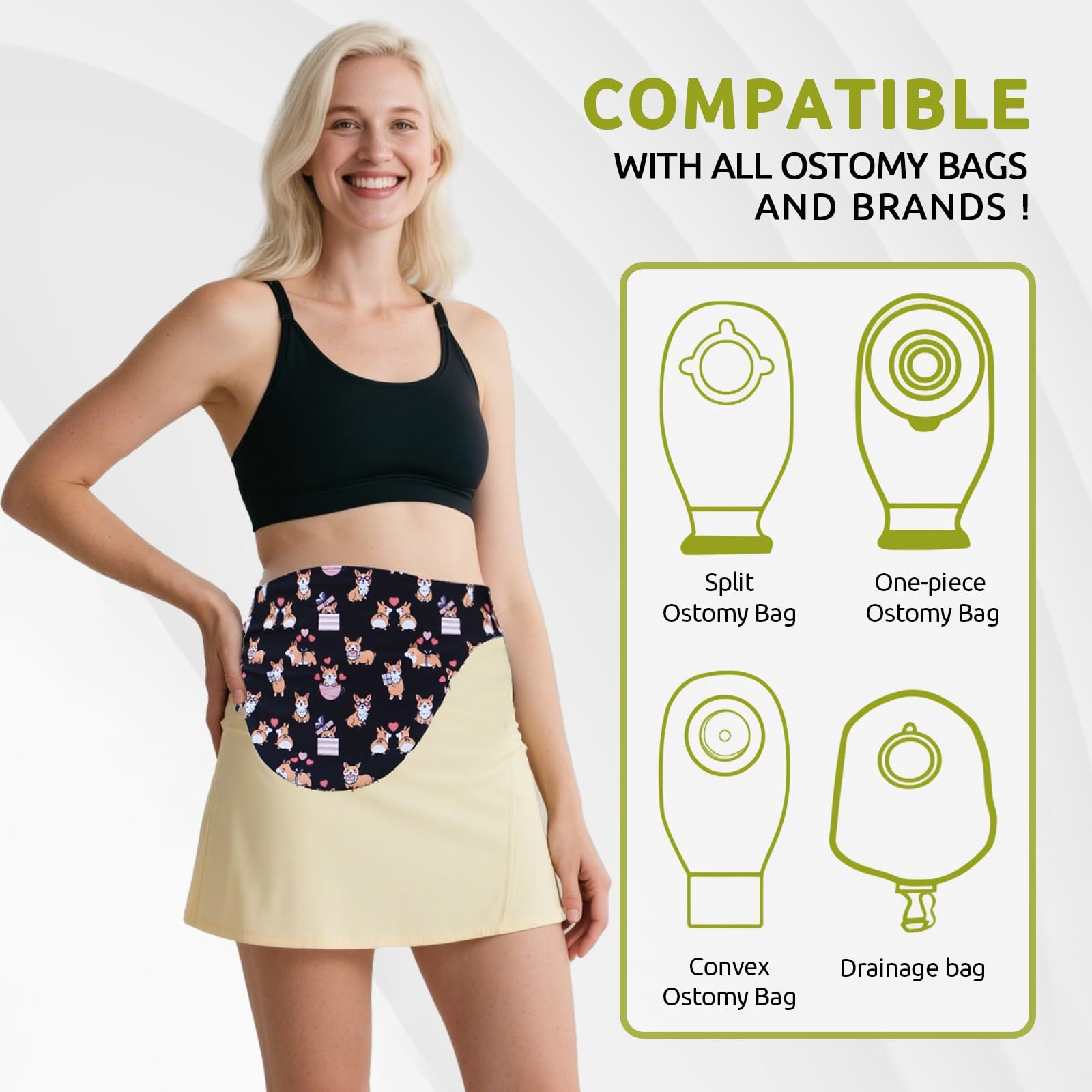 UFootIt belt masks odors during daily activities and errands.