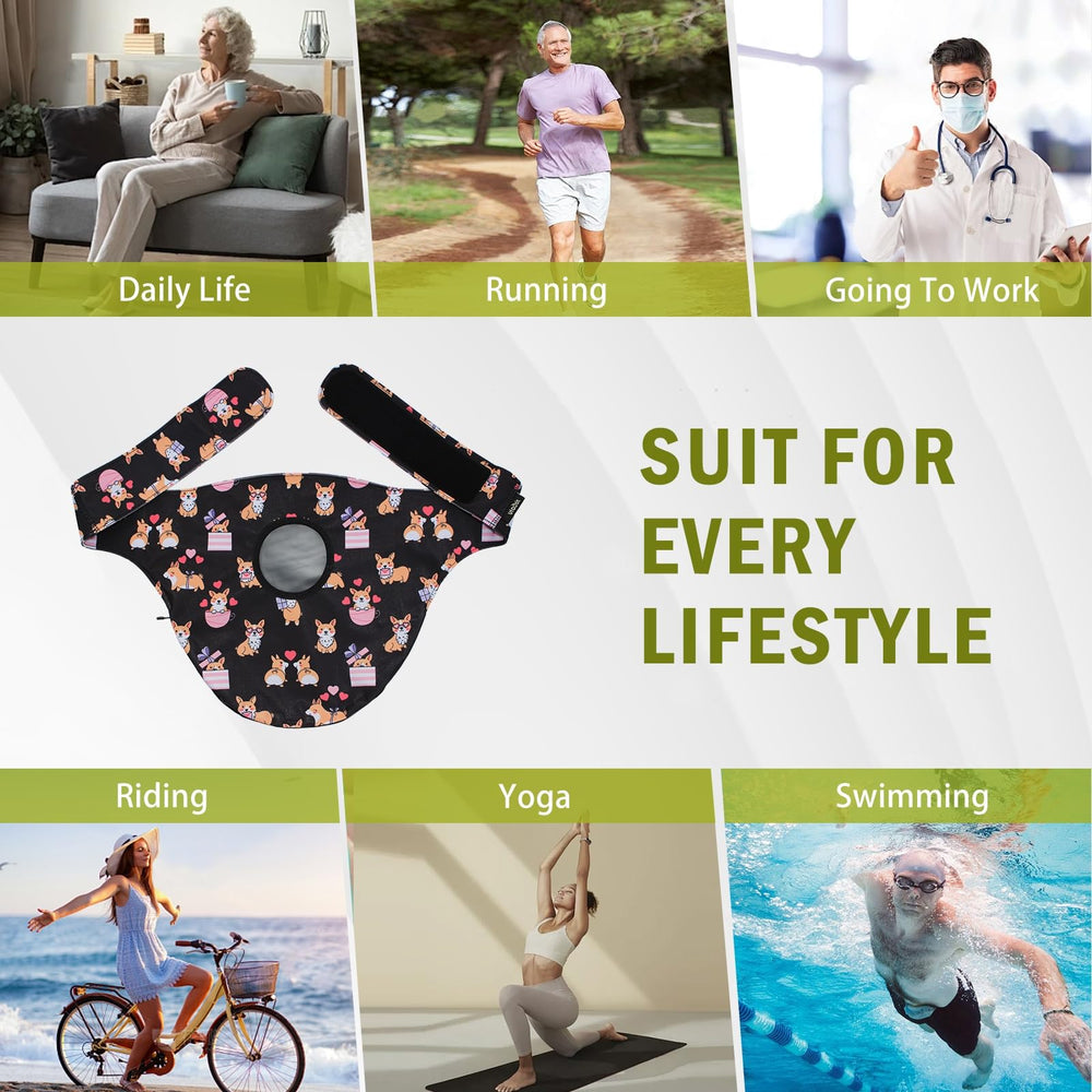 UFootIt ostomy belt odor masking promotes discreet wear and comfort.