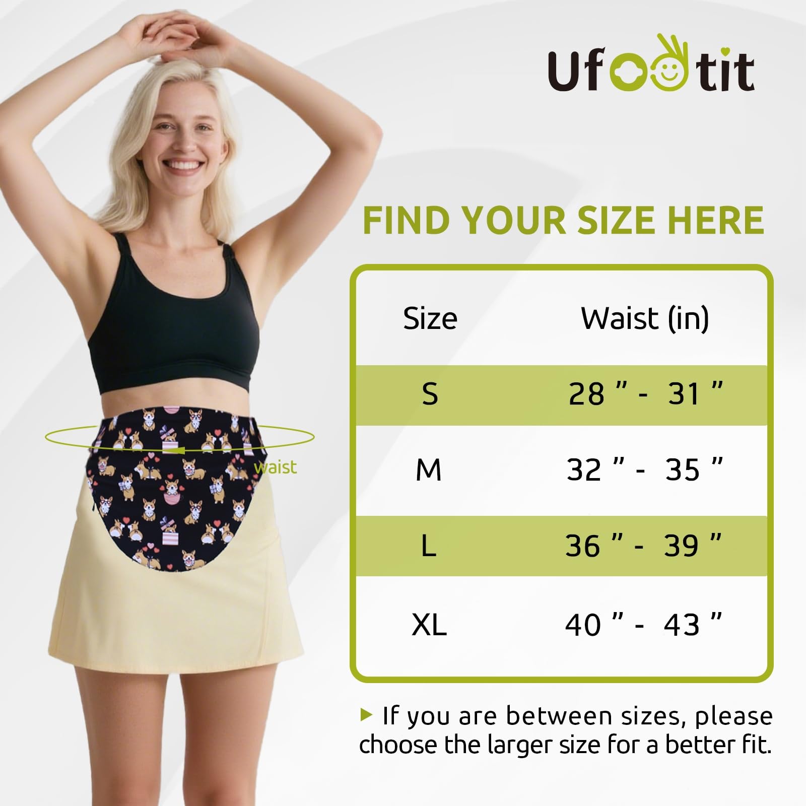 UFootIt belt supports active living from sports to work days.