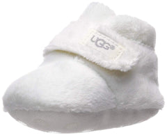 UGG Kids' Bixbee Lovey Ankle Boot in vanilla with cozy blanket, easy-care