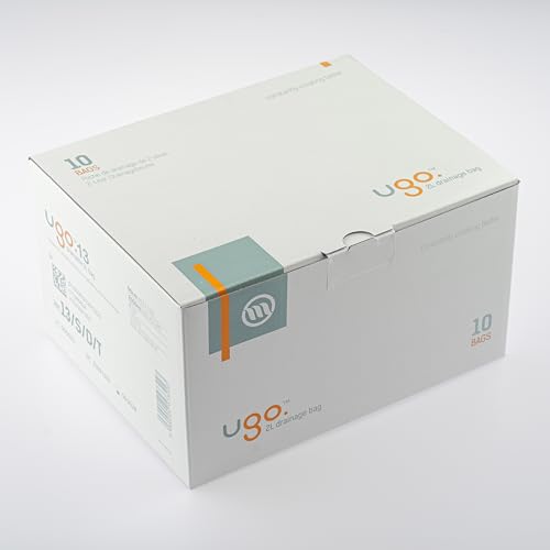 Ugo 2L night bag with lever tap for easy control during drainage.