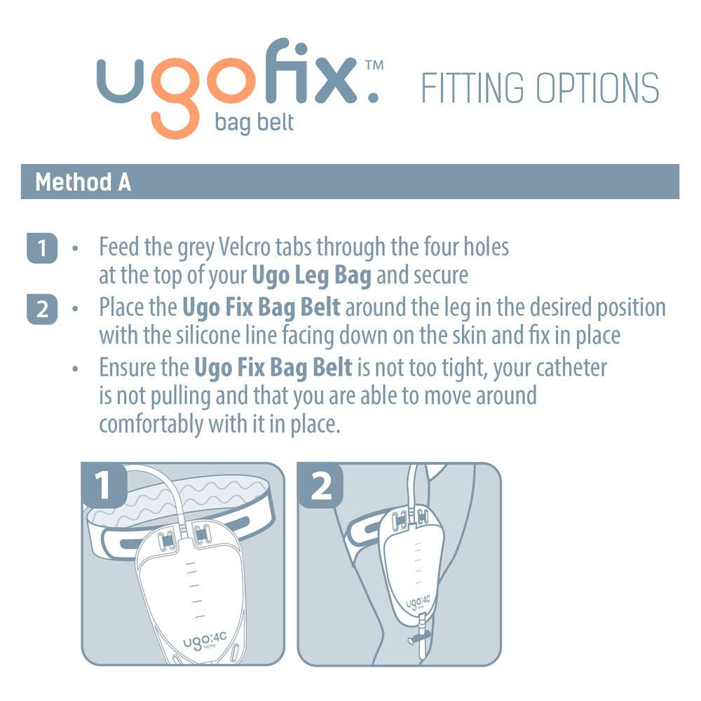 Ugo Fix Bag Strap helps keep the bag in a fixed position during use.