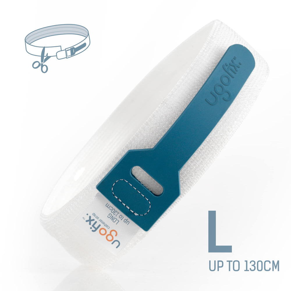 Ugo Fix Catheter Strap reusable hypoallergenic design minimizes irritation.