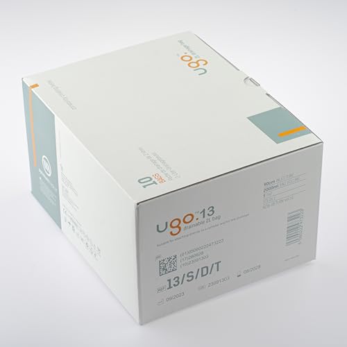 Ugo kink-free connection design secures tubing for smooth drainage.