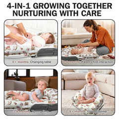 UGRASEA baby lounger machine washable cover simplifies cleaning after messy moments