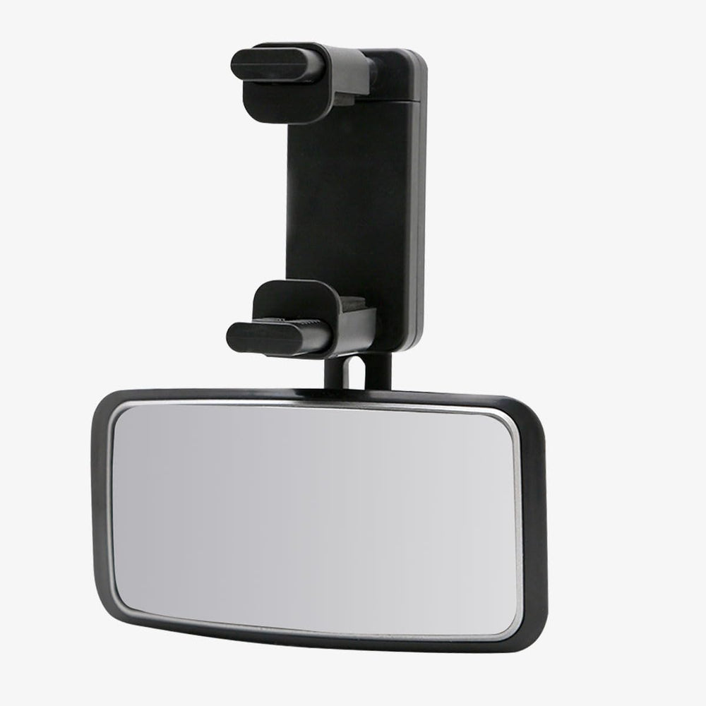 UHANBUT baby car mirror with 360-degree view for quick back-seat checks.