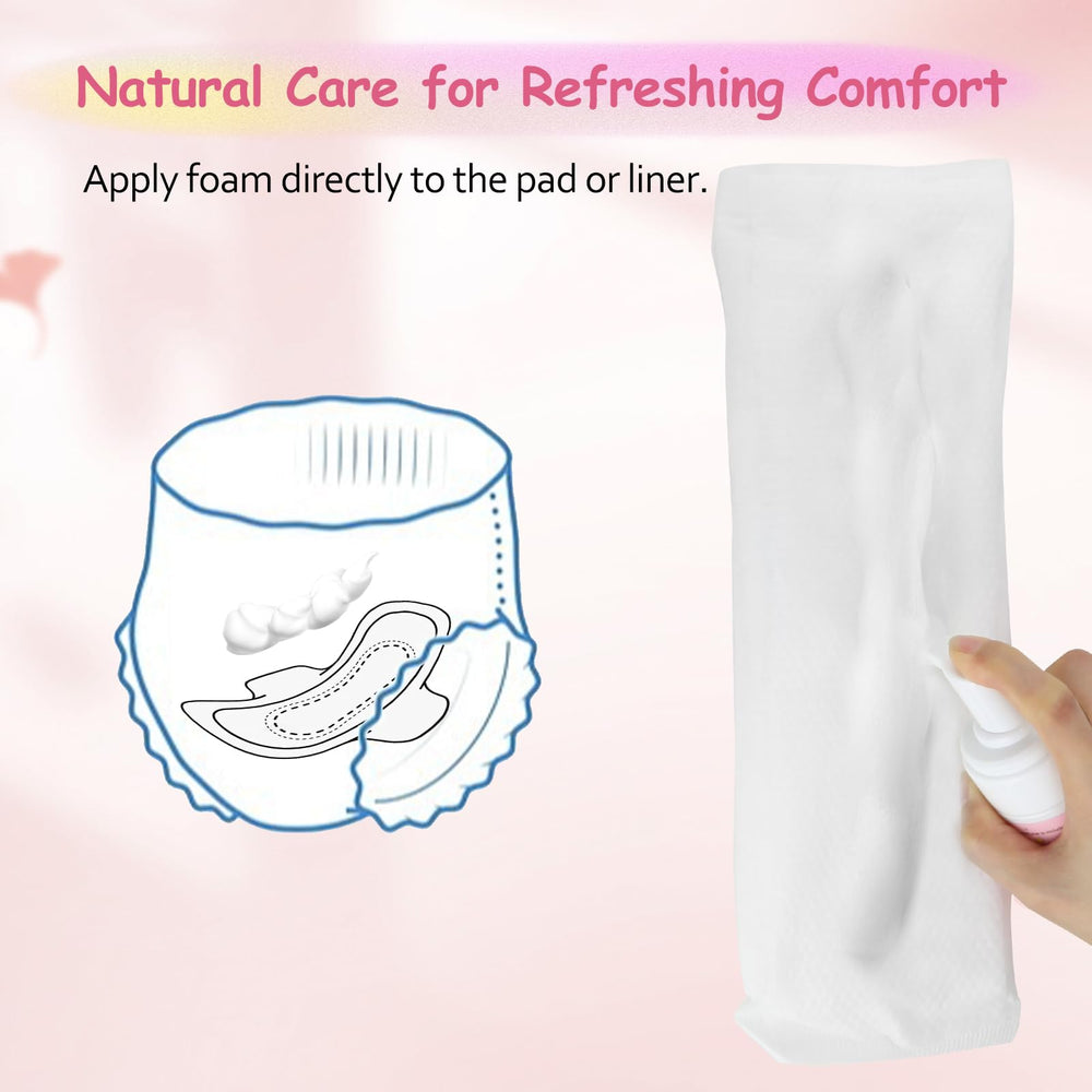 UHdod liners display pre-moistened comfort for rapid, clean refreshment