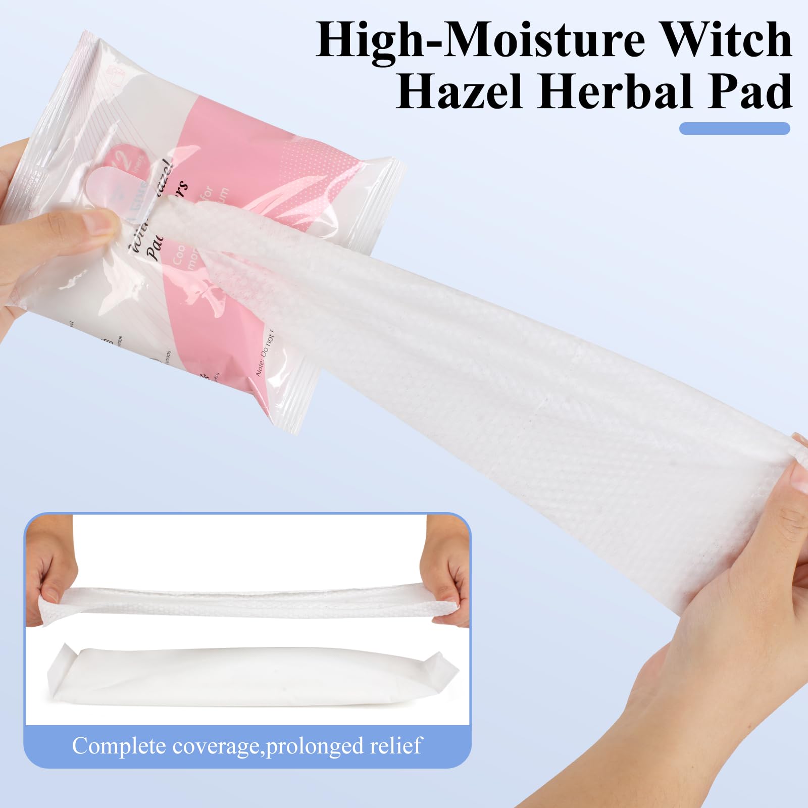 UHdod witch hazel perineal liners for discreet comfort and freshness