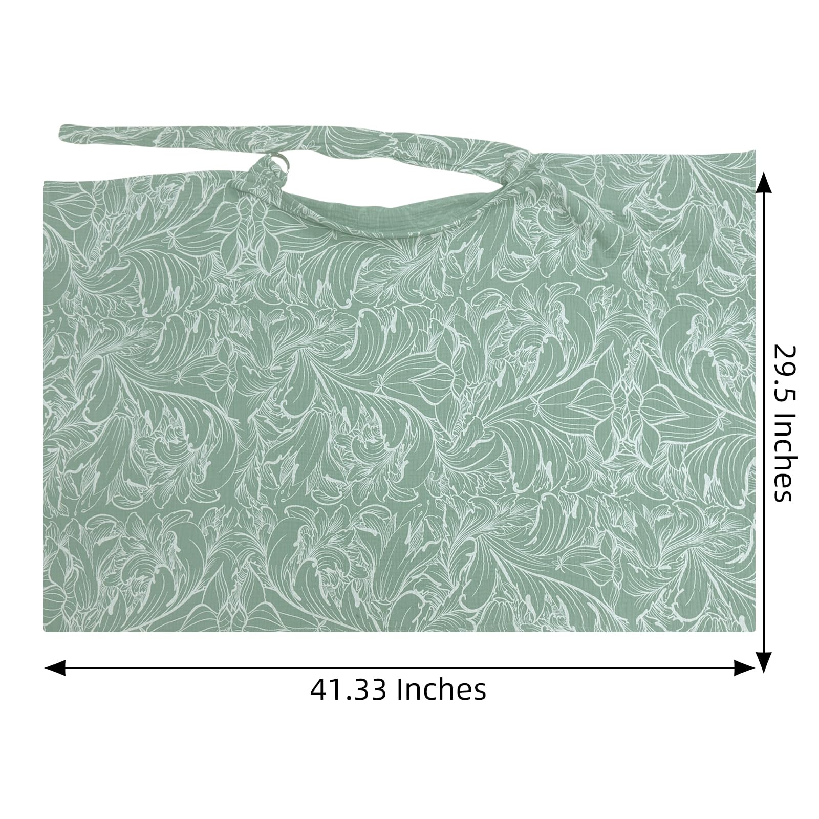 UHINOOS nursing cover allows discreet checks while staying shaded.