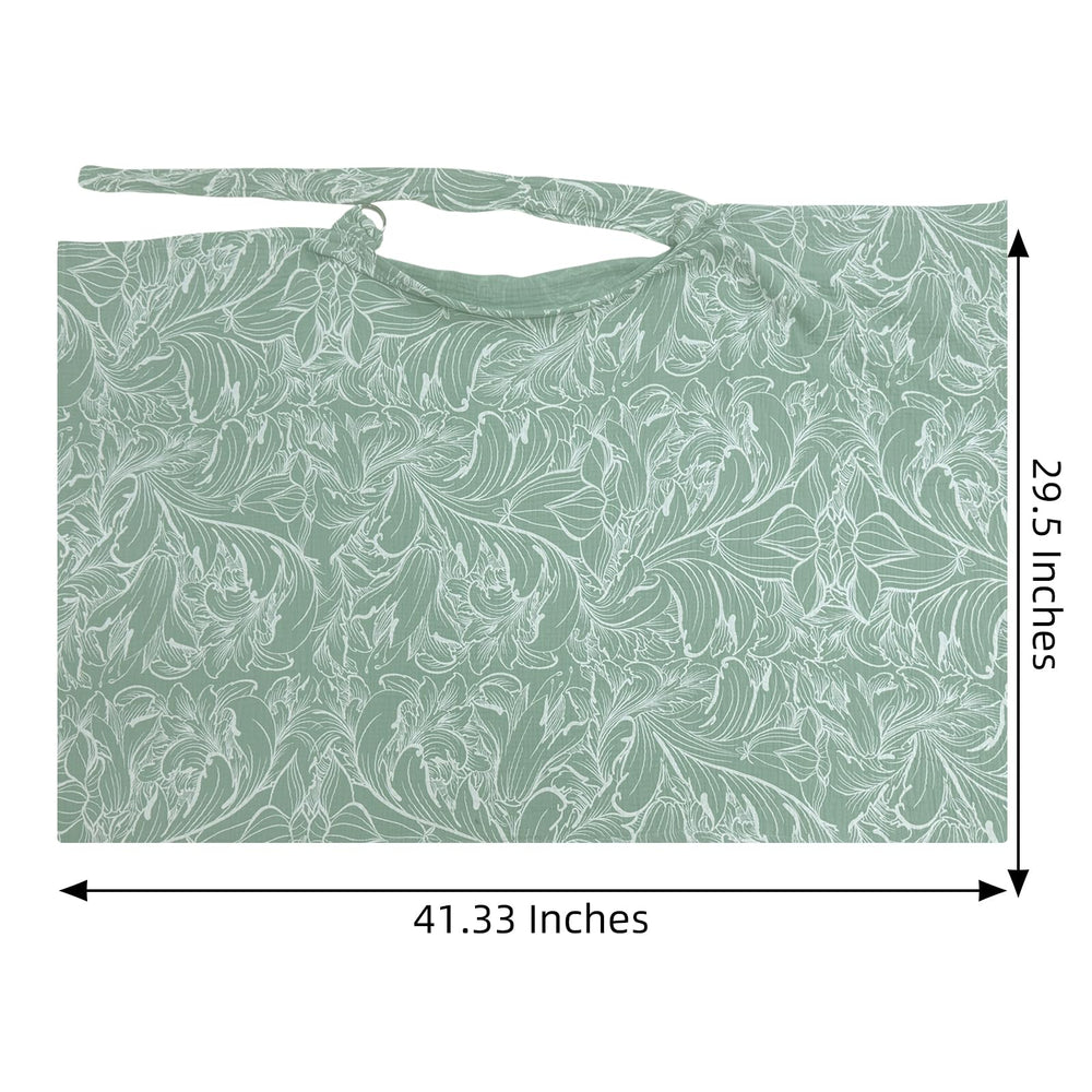 UHINOOS nursing cover allows discreet checks while staying shaded.