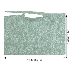 UHINOOS nursing cover allows discreet checks while staying shaded.