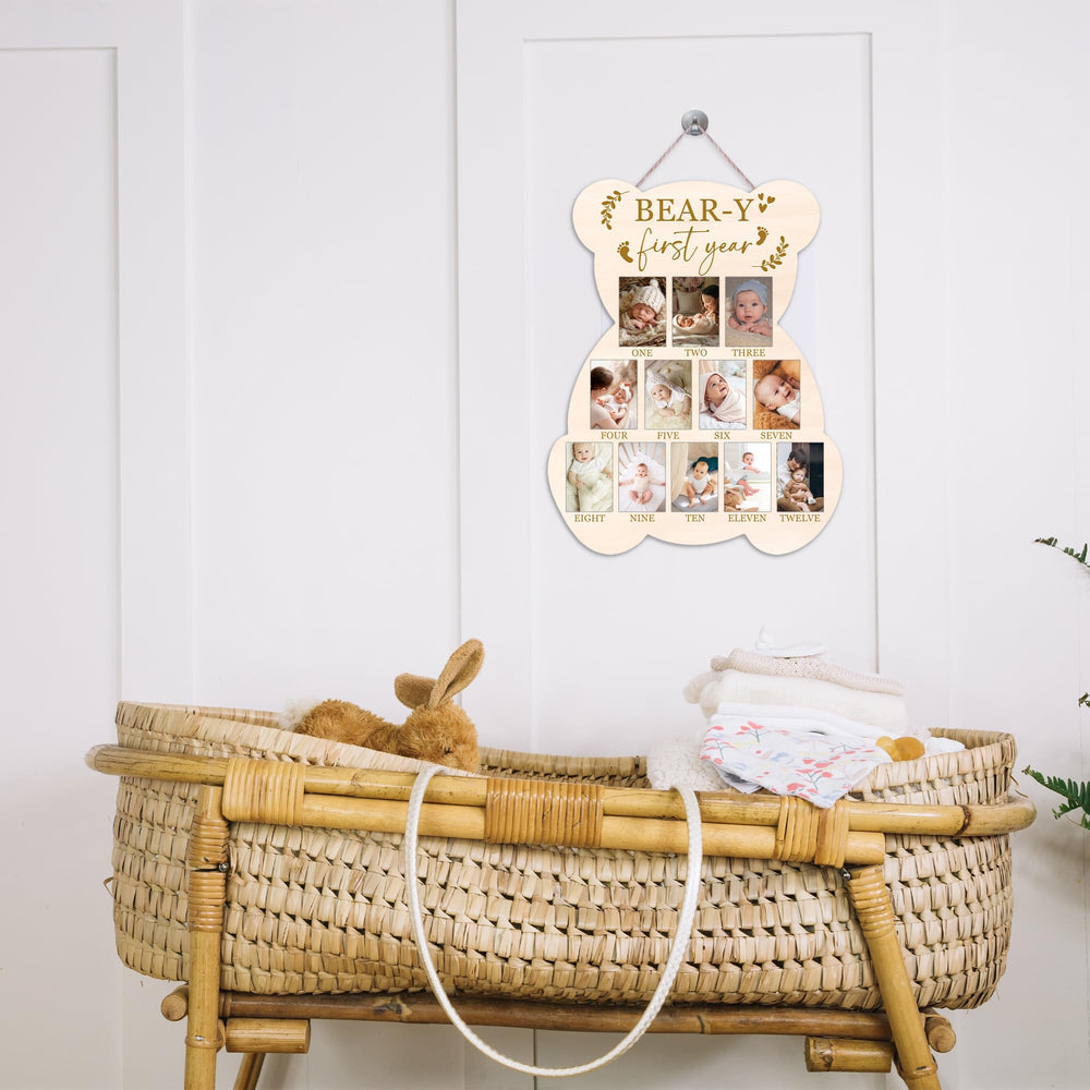 UIBOVA Bear gender-neutral nursery decor suitable for any room