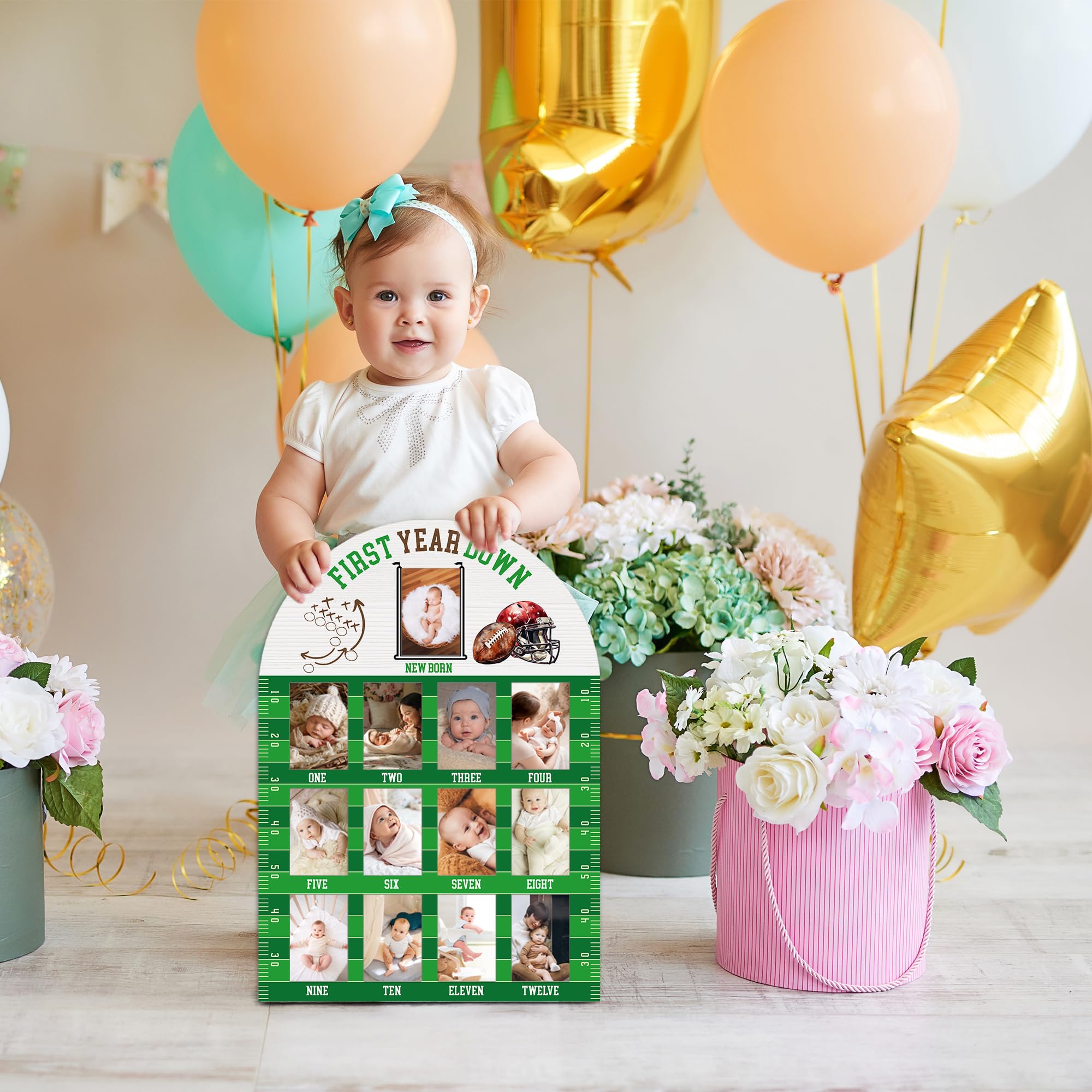 UIBOVA photo board includes double-sided tape for quick mounting.