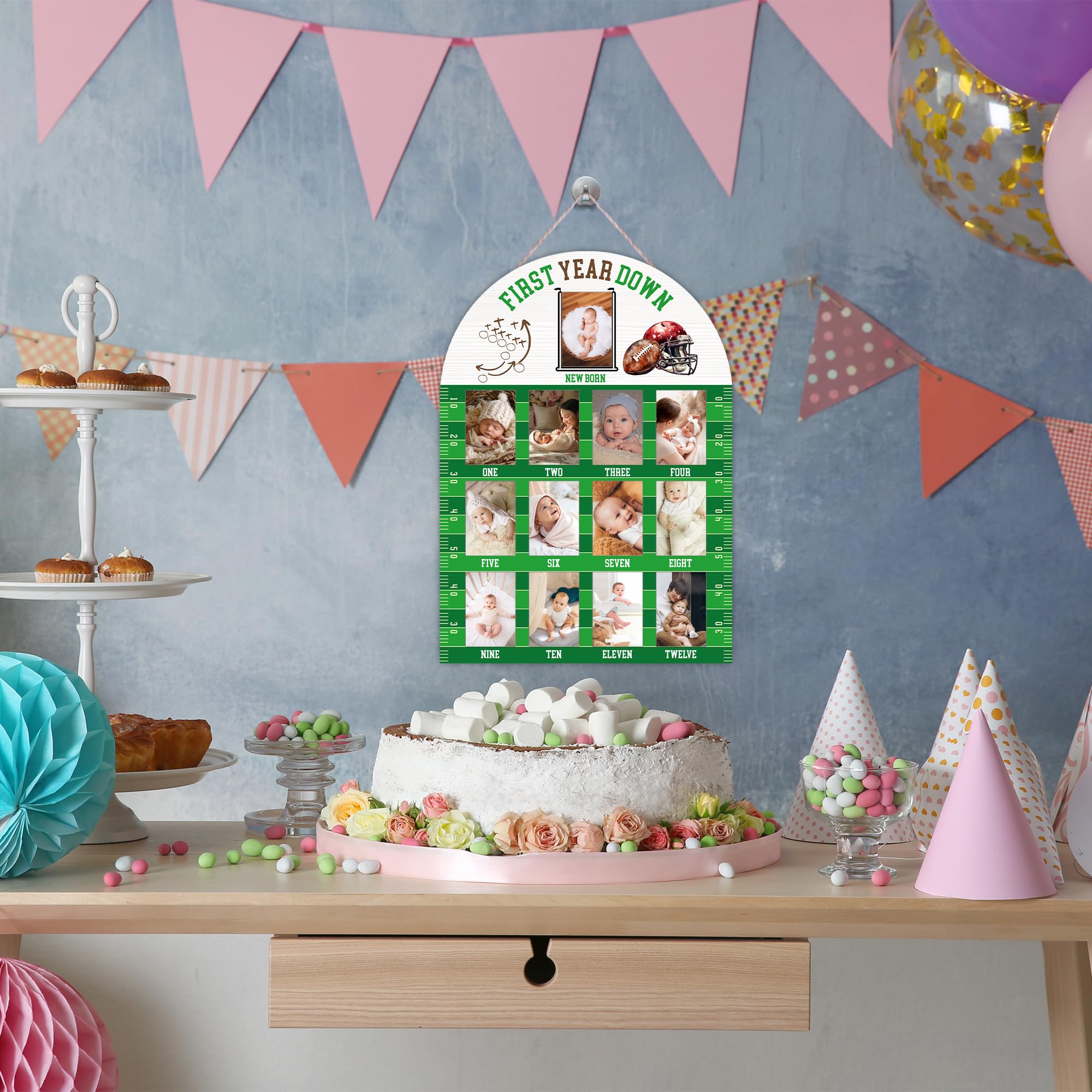 UIBOVA nursery hanging setup for easy wall display.