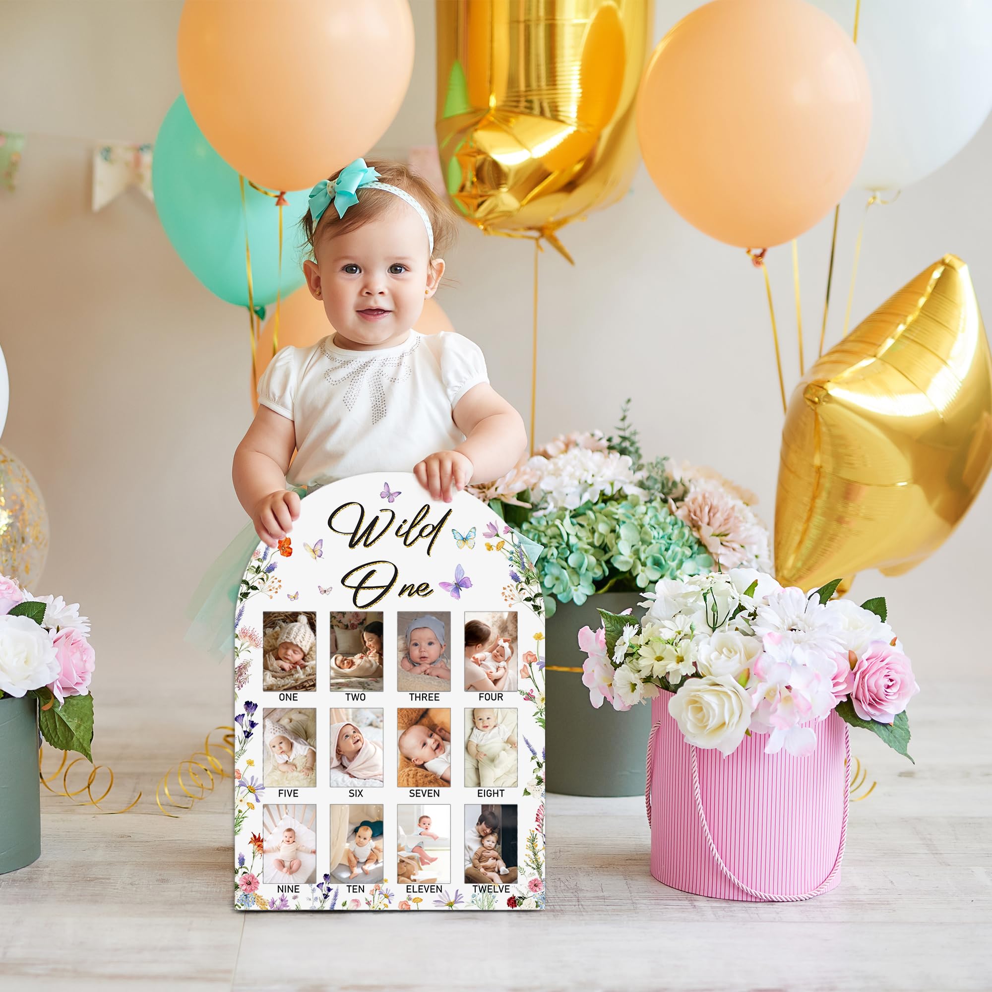 UIBOVA Gift-ready keepsake display for baby celebrations