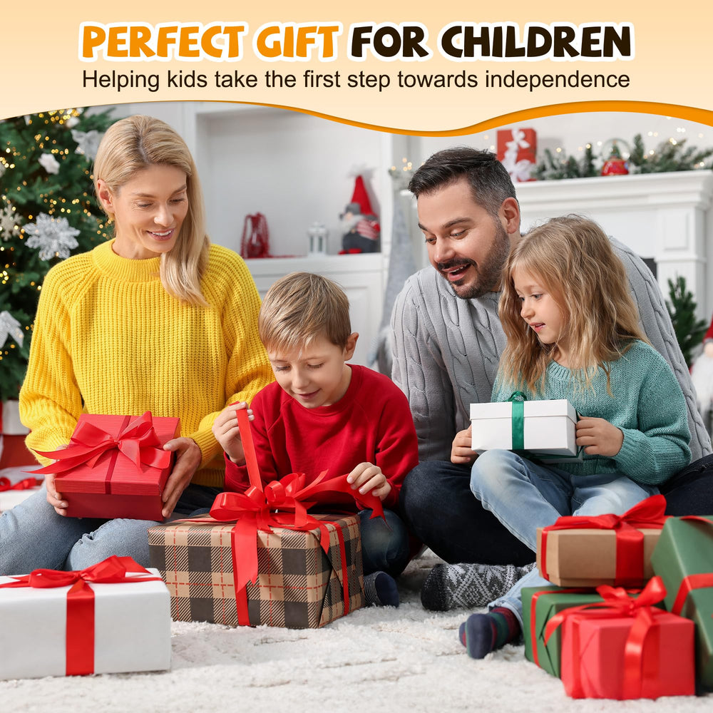 Uiirvdy natural wood finish step stool with smooth surface for clean styling.