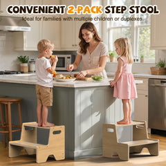 Uiirvdy step stool base pads detail shows floor protection and stability.