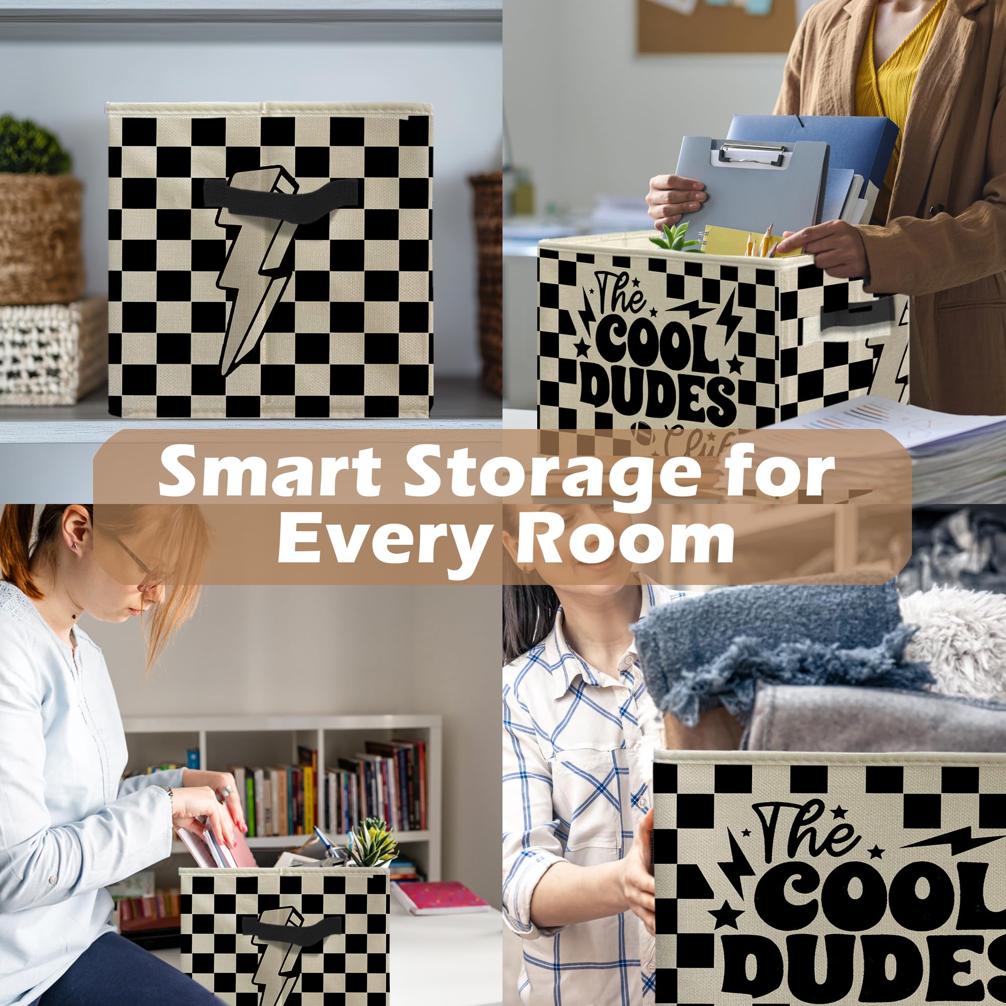uinwk Groovy Boy bin reinforced panels and soft lining for durable daily use.