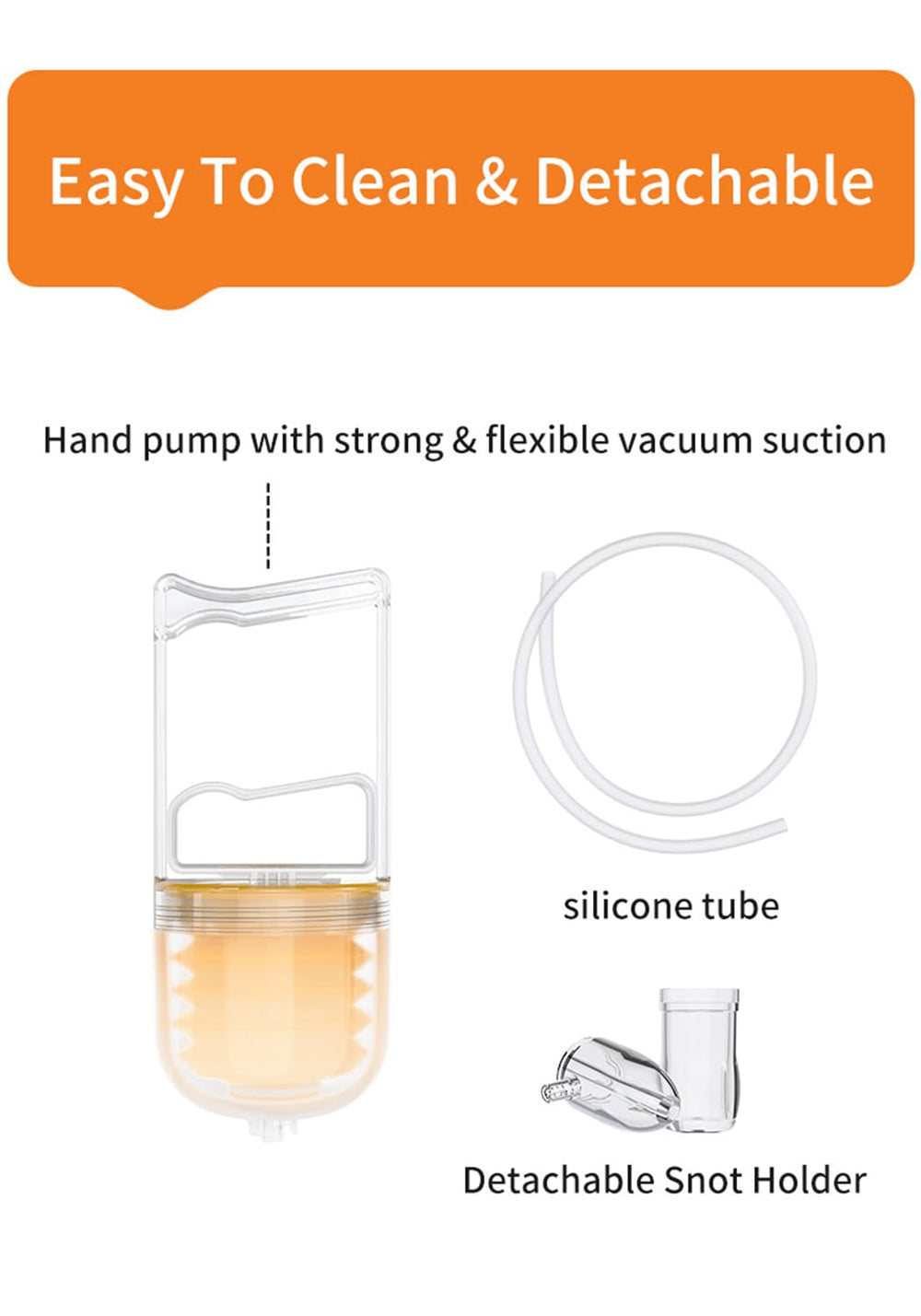 Ujhosld anti-reverse flow technology ensures reliable suction.
