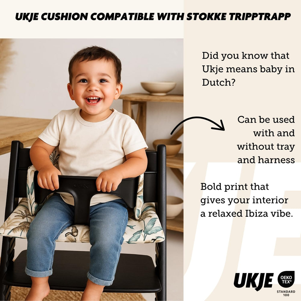 UKJE forest cushion closeup shows laminated surface and soft padding