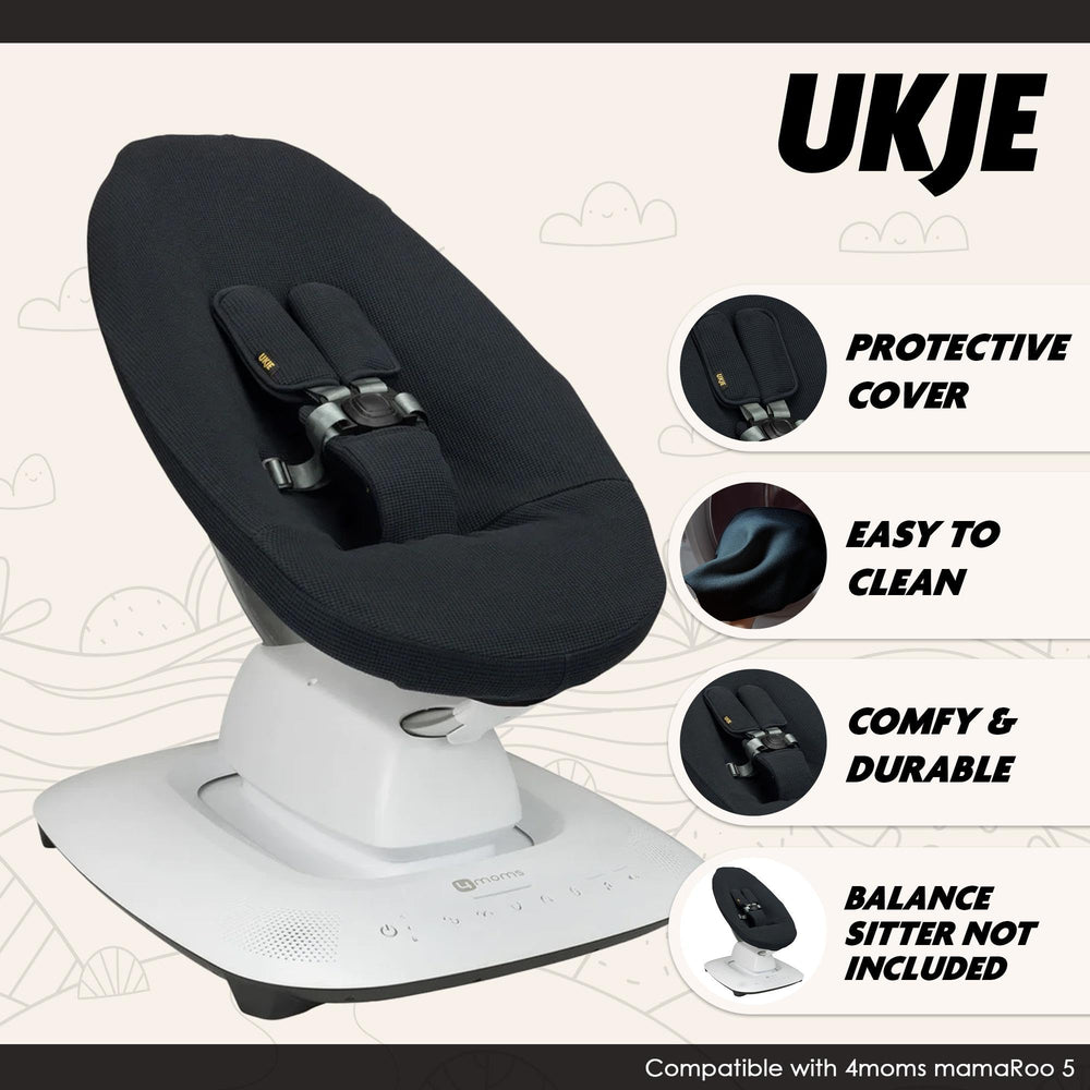 UKJE protective swing cover installation close-up demonstrates quick five-minute setup and perfect alignment.