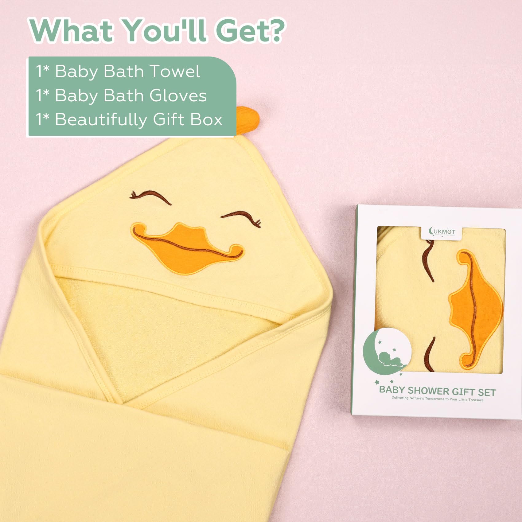 UKMOT gift-ready box for baby shower or registry gift
