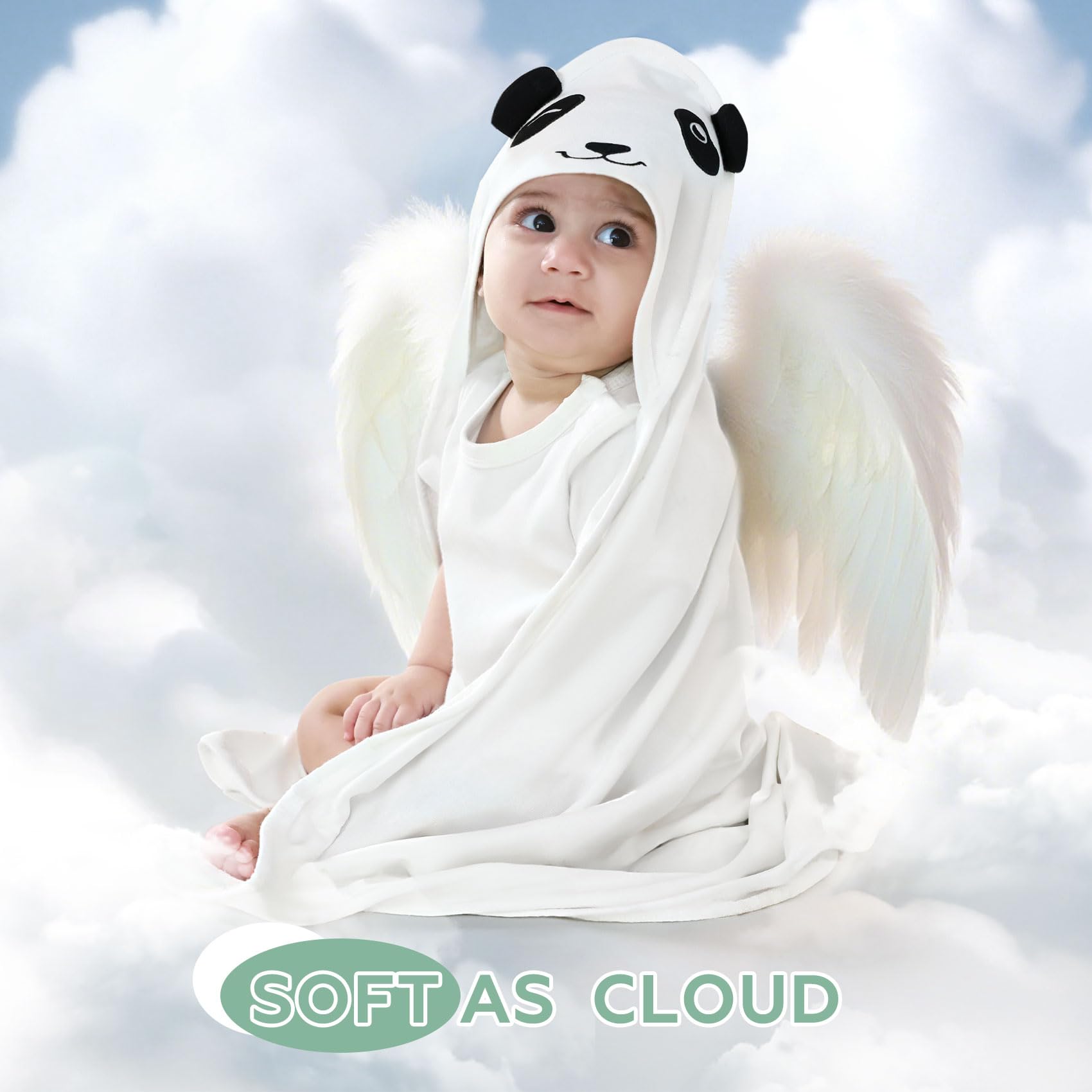 ukmot hooded baby towels hypoallergenic materials soothe sensitive skin.