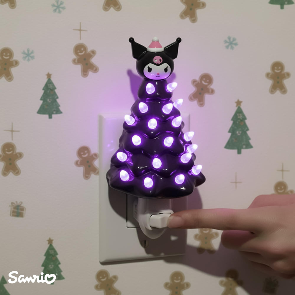 Ukonic Sanrio Kuromi nightlight plug-in design for easy setup