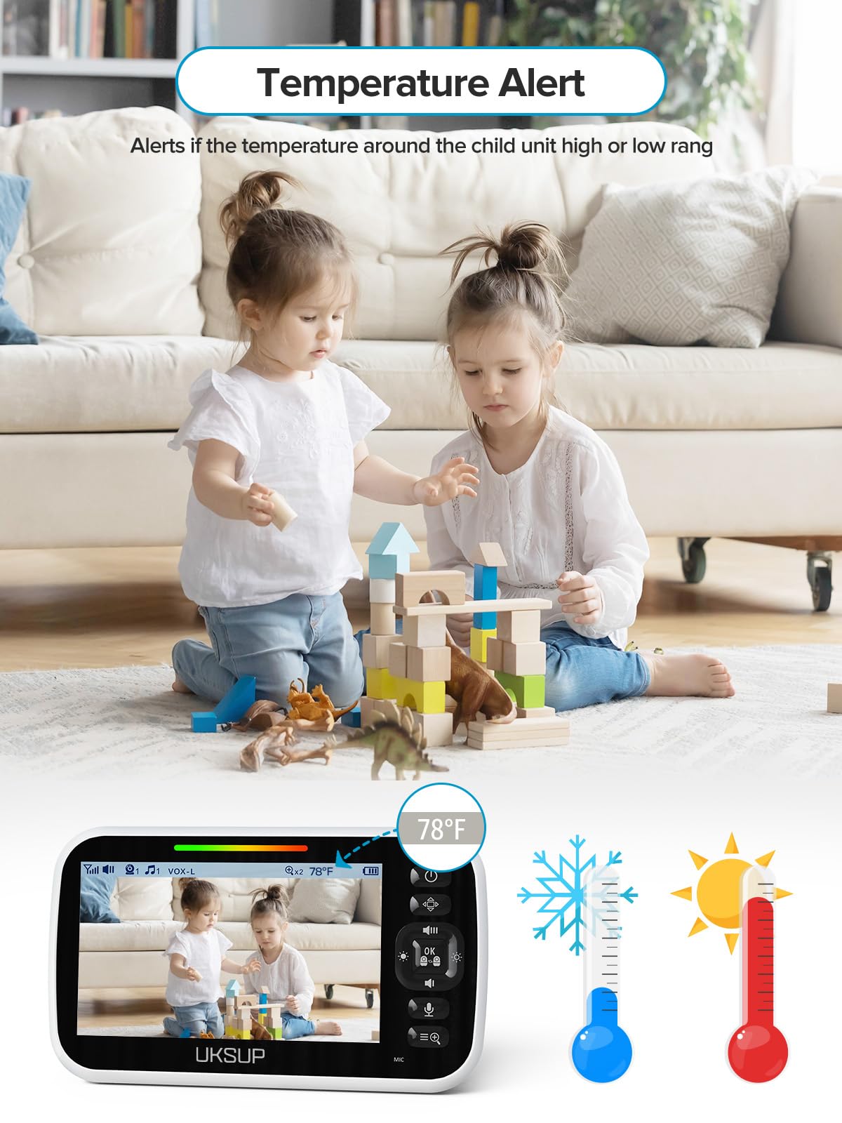UKSUP SM663V2 VOX mode conserves battery life