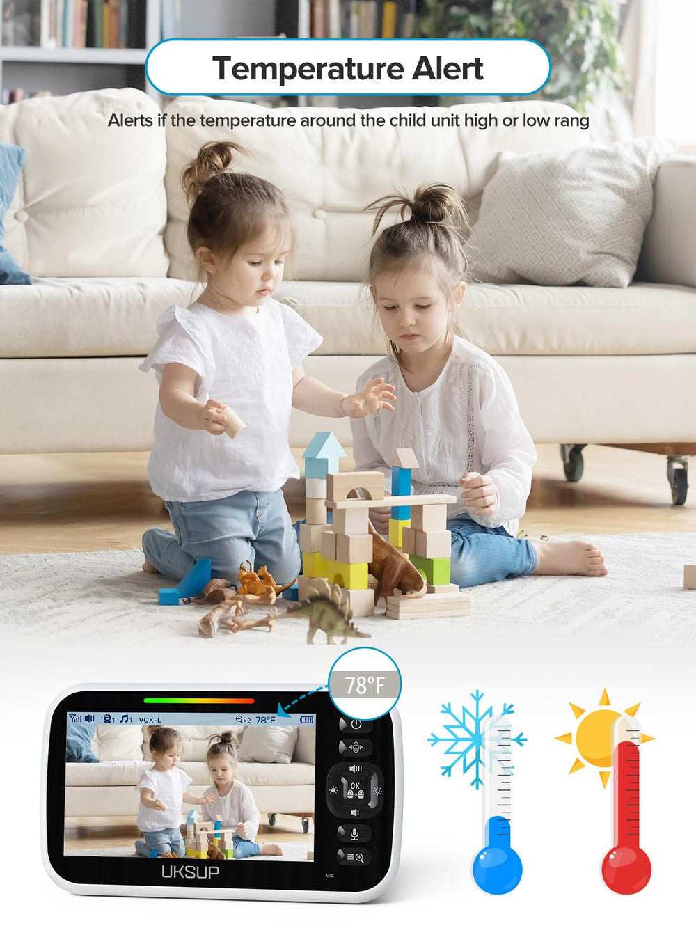 UKSUP SM663V2 VOX mode conserves battery life