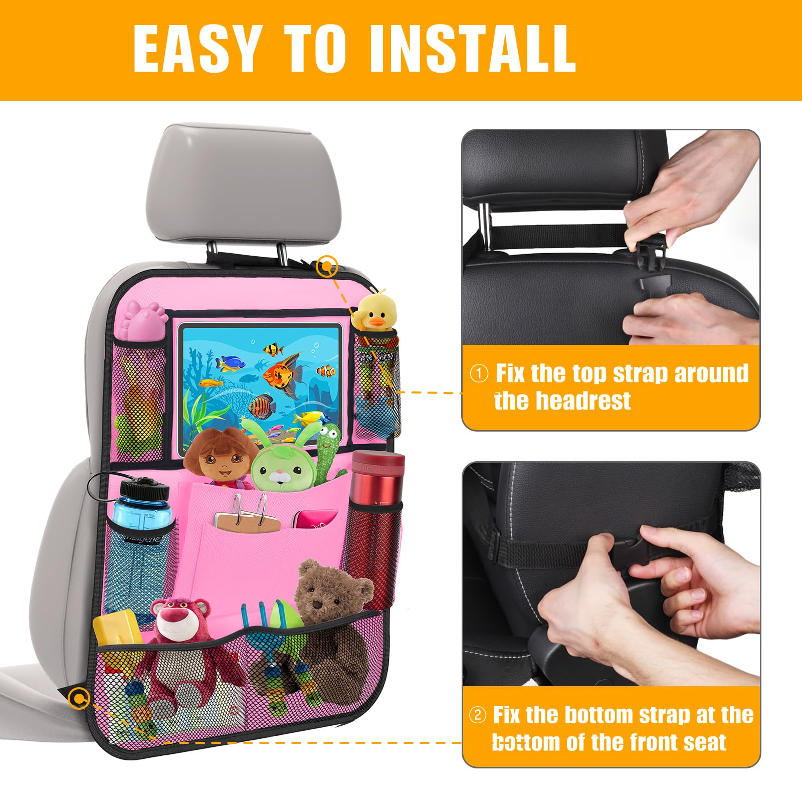 ULEEKA two-pack set keeps two cars organized