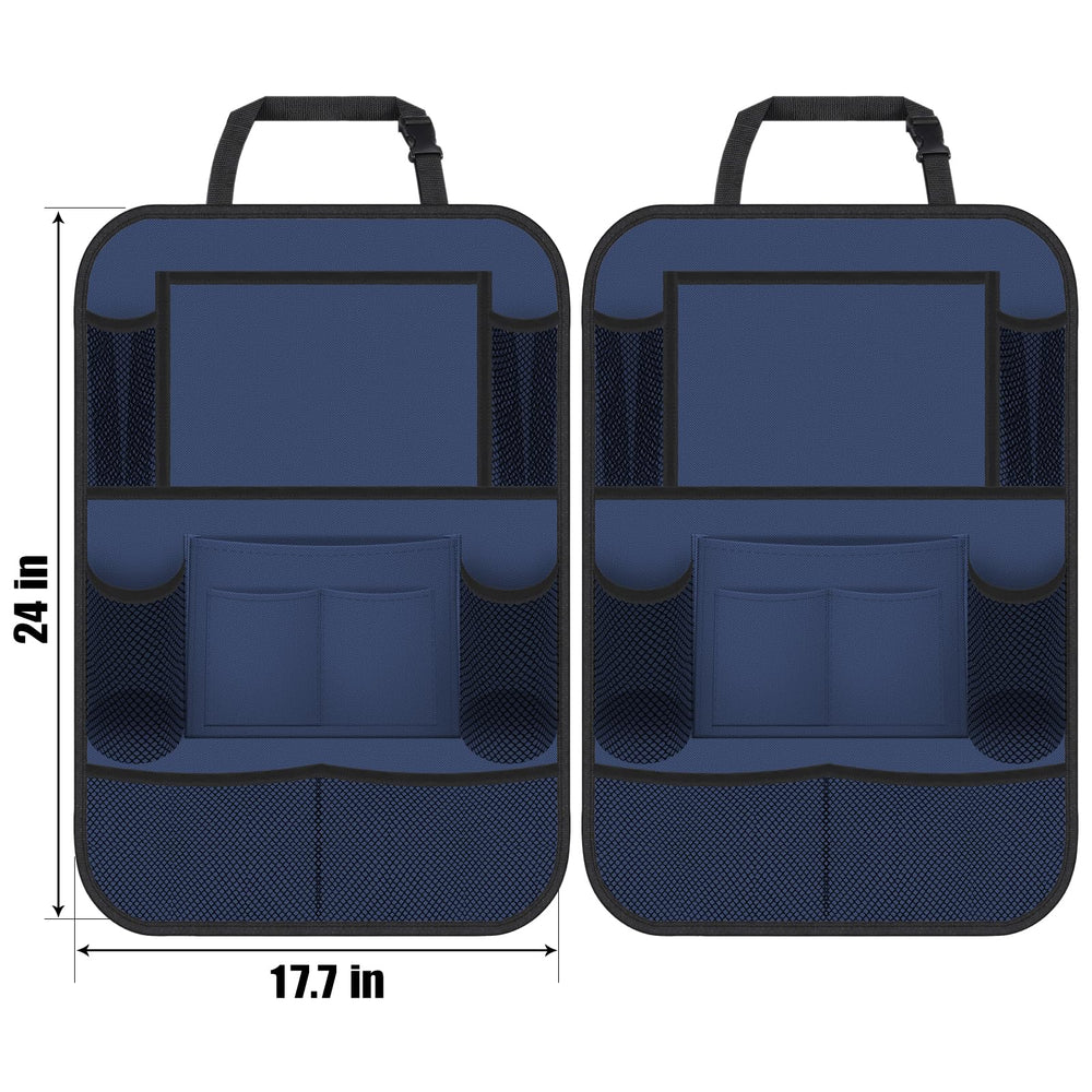 ULEEKA tablet pocket fits up to 11-inch devices securely.